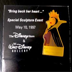 Disney Evil Queen Event May 10, 1997 Collectible Pin